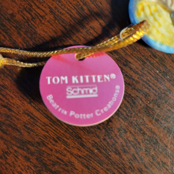 Vintage Beatrix Potter Tom Kitten Cat Ornament - Picture 3 of 4